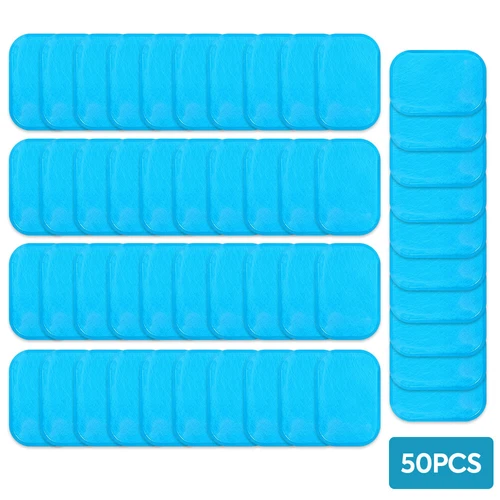 100X Gel Pads Replacement for ABS EMS Abdominal Stimulator Muscle Trainer Toner - Picture 15 of 16