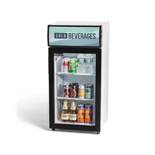 Procool Glass Door Countertop COLD BEVERAGES Cooler, Merchandiser Refrigerator