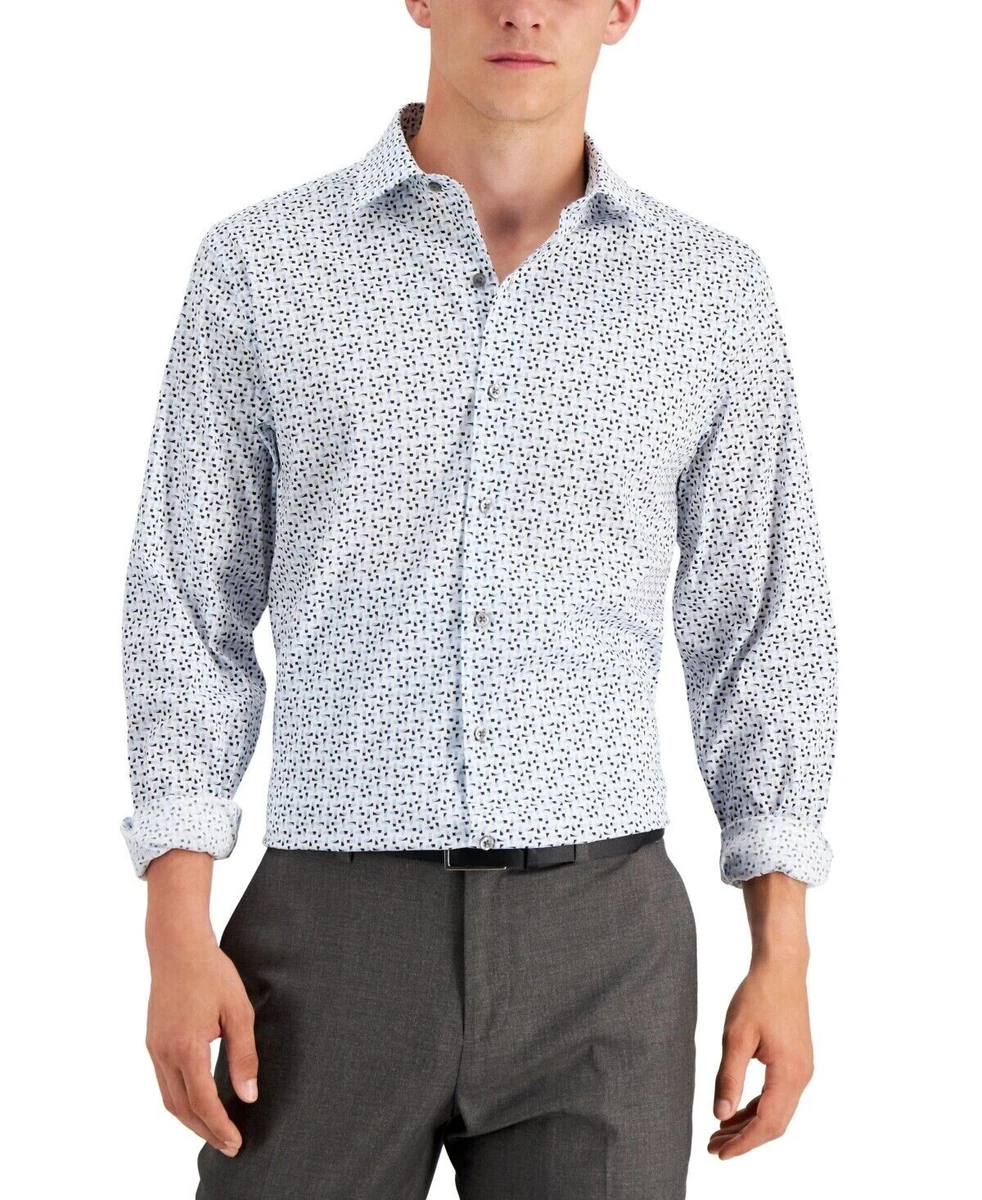 Alfani men's dress clearance shirts