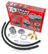 Trans-Dapt Performance 1122 Single Remote Filter System; 3-3/16 in. ID; 3-7/16 i