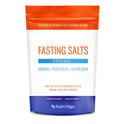 NUTRI-ALIGN Fasting Salts Original Powder: Sugar‑Free Fasting Electrolytes
