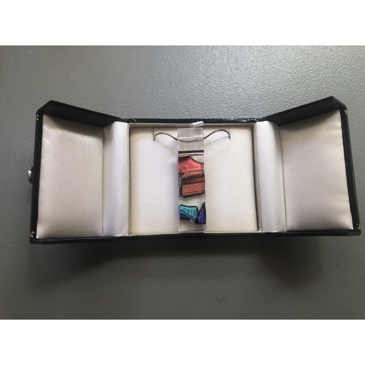 Vivian Shimoyama Breakthrough Handcrafted, Fused Glass Necklace