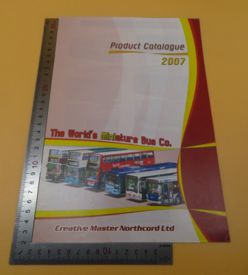 The World's Miniature Bus Co Product Catalogue 2007 Creative Master Northcord