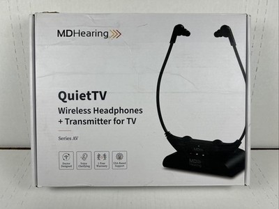 QuietTV Wireless Headphones for TV from MDHearing, Comfortable TV Headset