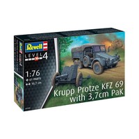 Krupp Protze Kfz 69 With 3,7Cm Pak, Revell Modellbausatz
