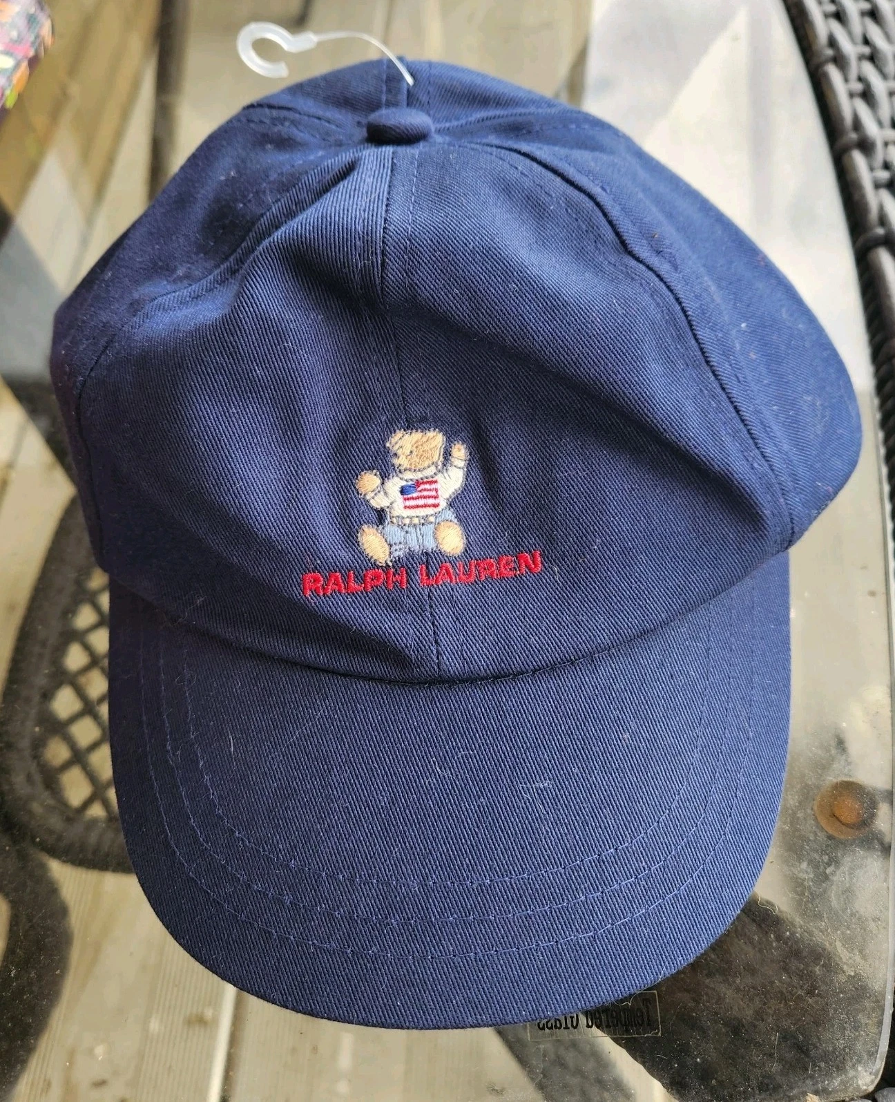 RALPH LAUREN Polo Bear Teddy Baseball HAT Blue Toddler One Size Cap
Opens in a new window or tab