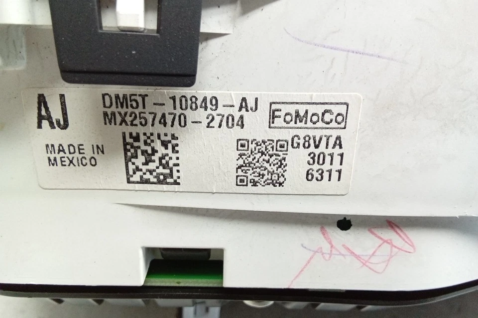 Ford C-Max 2013 velocímetro Speedo 92 k millas fabricante de equipos originales Foto 3 de 4