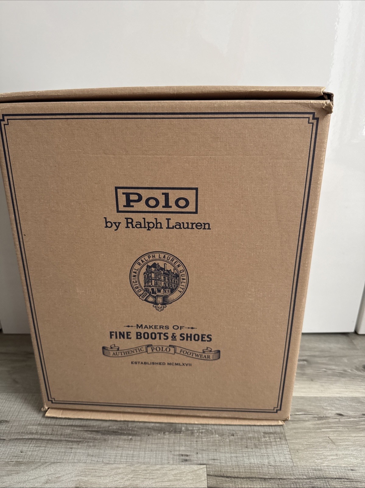 Polo Ralph Lauren Martelli leather wingtip boots Dark Brown UK 9 EU43 RRP £375 image 9
