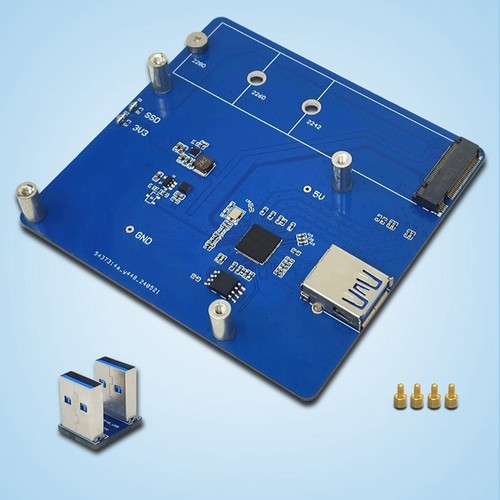 Expansion Board Module for 4B M.2 PCIE SSD Portable Expansion Board Module Y6J8 - Afbeelding 3 van 10