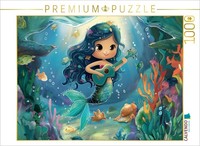 Calvendo Puzzle Goresia - Die Gitarristin | 1000 Teile Lege-GrößE 64 × 48 Cm Fot