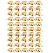 50PCS/Set 3 Way Dual Male to Single Female Brass Piggyback Spade Connectors