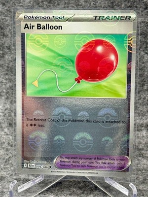 Air Balloon (Poke Ball Pattern) 079/086 Sv: Black Bolt Holo
