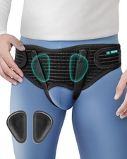 Large Hernia Support Belt for Men   Adjustable Groin Brace for Inguinal Hernia R