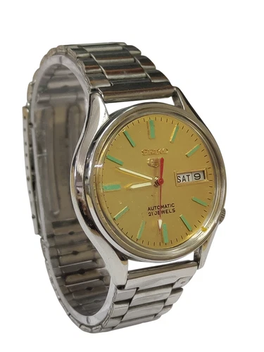 Vintage Seiko Automatic Date Day Dial Wrist Watch  SP443
