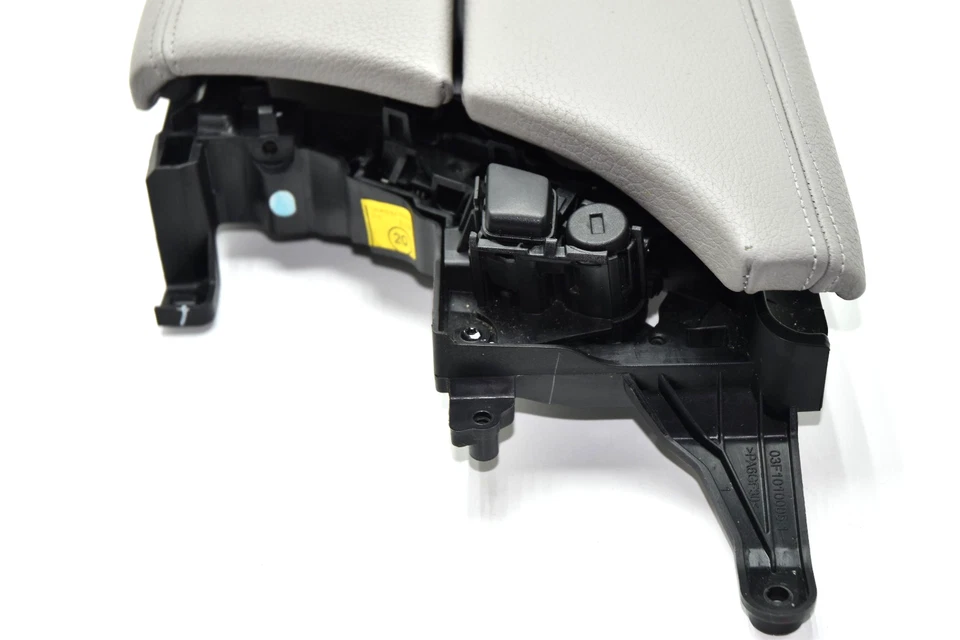 💎 BMW 528i 535i 2011-2016 gris consola central cuero reposabrazos tapa conjunto OEM Foto 3 de 4