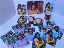 DAVID CASSIDY HOLIDAY COMBO SET #1  - Custom Cards, Mouse Pad & Coffee Mug Set