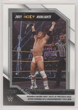 2022 Panini WWE NXT 2021 NXT Highlights Kushida #13 2y0