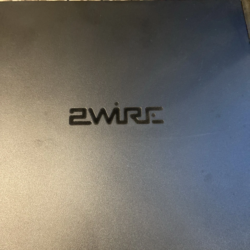 Router inalámbrico WiFi AT&T U-verse 3801HGV 4 puertos DSL 4201-001134-002 con cable Foto 3 de 4