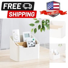 Remote Control Holder Desk Storage Organizer Box Container for Desk, Office S...