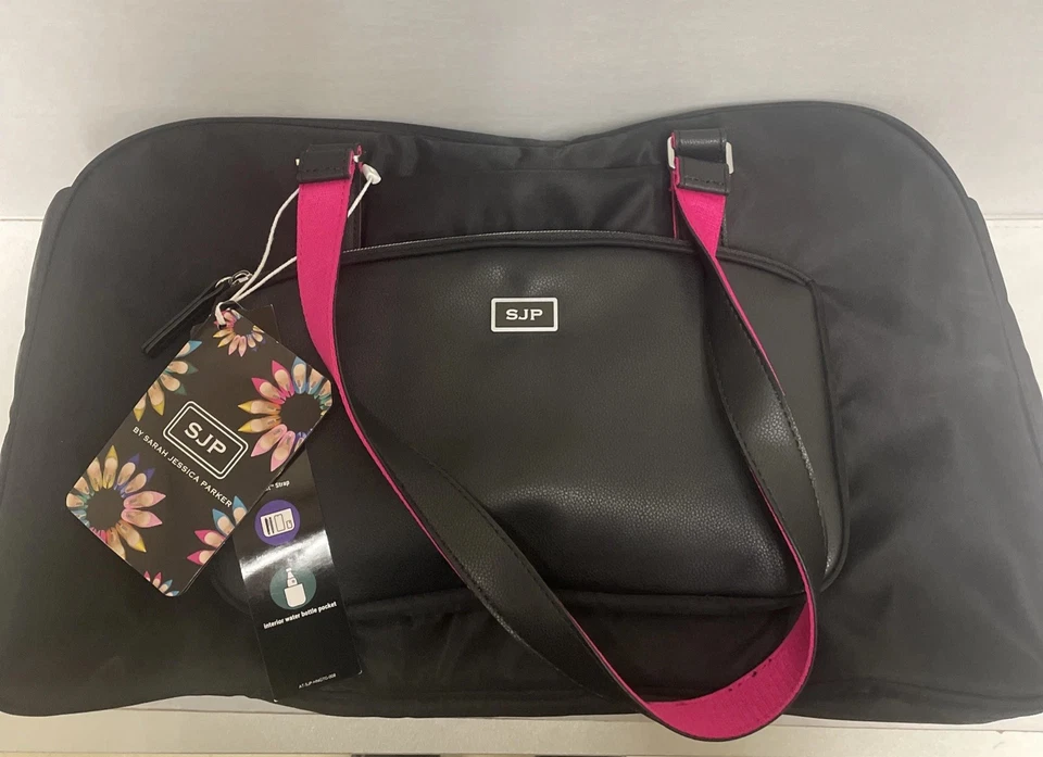 AMERICAN TOURISTER SARAH JESSICA PARKER CONVERTIBLE RFID WEEKENDER BAG - BLACK