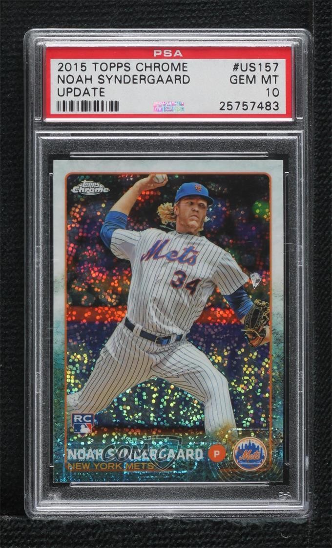 2015 Topps Chrome Update Mega Box Noah Syndergaard #US157 PSA 10 GEM MT h1k