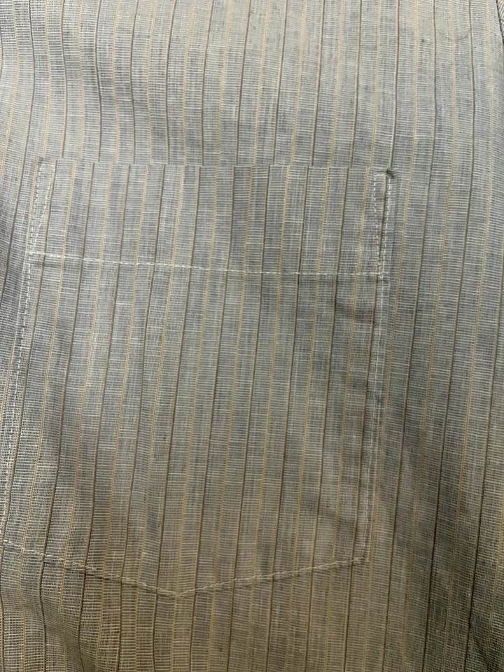 Camisa Flecha Vintage Años 60 Hombres 16 Grande Decton Paño Ancho Azul Vestido ¡NUEVA SIN EXISTENCIAS! Foto 2 de 4
