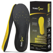 Plantar Fasciitis Insoles Large Men 8-11.5 Women 9-12.5 Arch Support Inserts