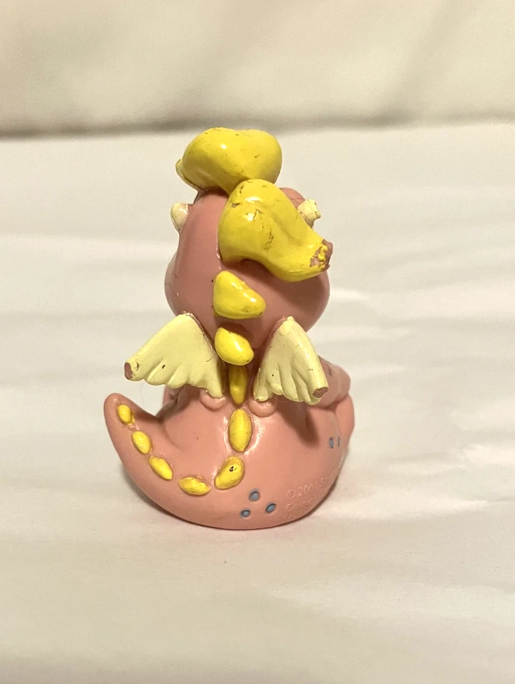 Cassie de Dragon Tales 2001, figura de juguete o marioneta de dedo, 2 pulgadas, de colección rara Foto 4 de 4