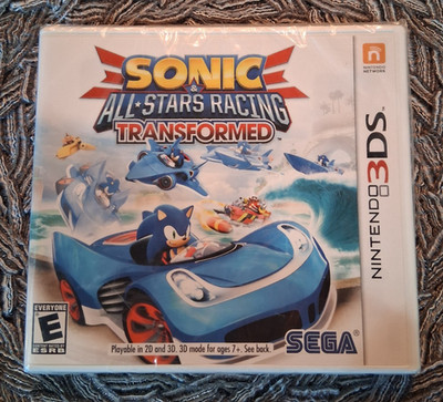 3DS - Sonic & All-Stars Racing Transformed - Nintendo 3DS Factory Sealed