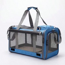 Soft-Sided Pet Carrier for Medium/Large Cats  Puppies, Up to 20lbs
