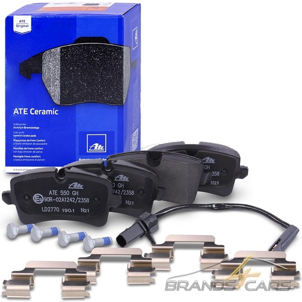 ATE Ceramic BremsbelÄGe BremsklÖTze Hinten FÜR Audi A6 C7 A7 4G Porsche Macan-image