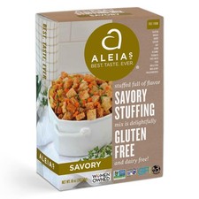 Aleia&rsquo;s Gluten Free Savory Stuffing Mix &ndash; 10oz (1 Pack) 10 Ounce (Pack of 2)
