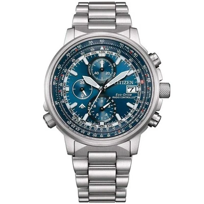 CITIZEN Promaster Sky AT8300-58L Quarz Herrenuhr Solar Chronograph Funk Analog - Bild 1 von 4
