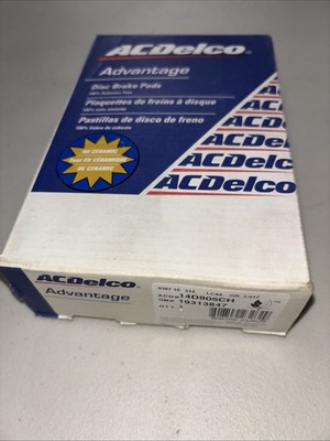 ACDelco Advantage All Ceramic Disc Brake Pads ACD: 14D905CH GM:19313847