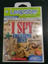 "I Spy Treasure Hunt" Leapster Leap Frog Learning Game 1st-3rd Grade Age 6-9