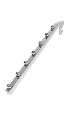 SSWBasics Chrome 7-Ball Waterfall for Slotted Standard - ½ inch slots 1 inch on