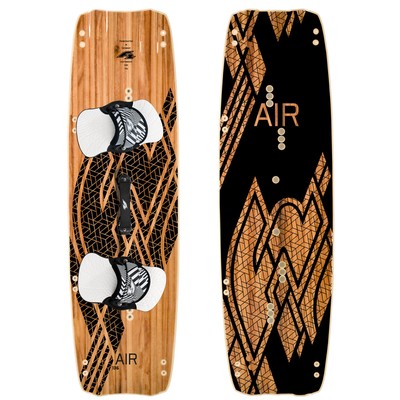 F2  Kiteboard Air Wood Icon Kitesurf Board 142cm Schwarz 2025