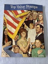 Top Value Stamps 1972 Family Gift Catalog Norman Rockwell Cover Advertising