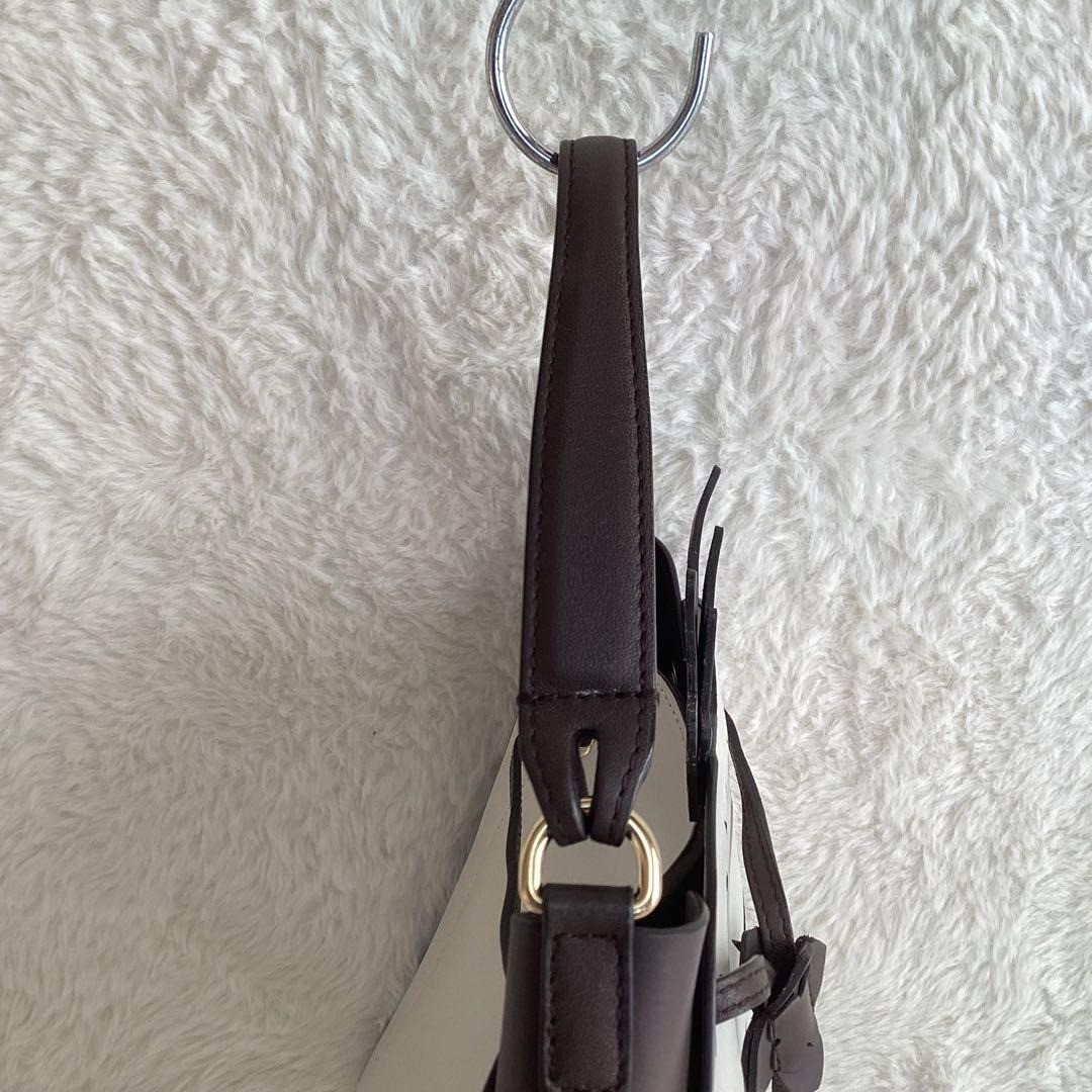 FURLA Dolcezza Pineapple Leather Drawstring Bag C… - image 7