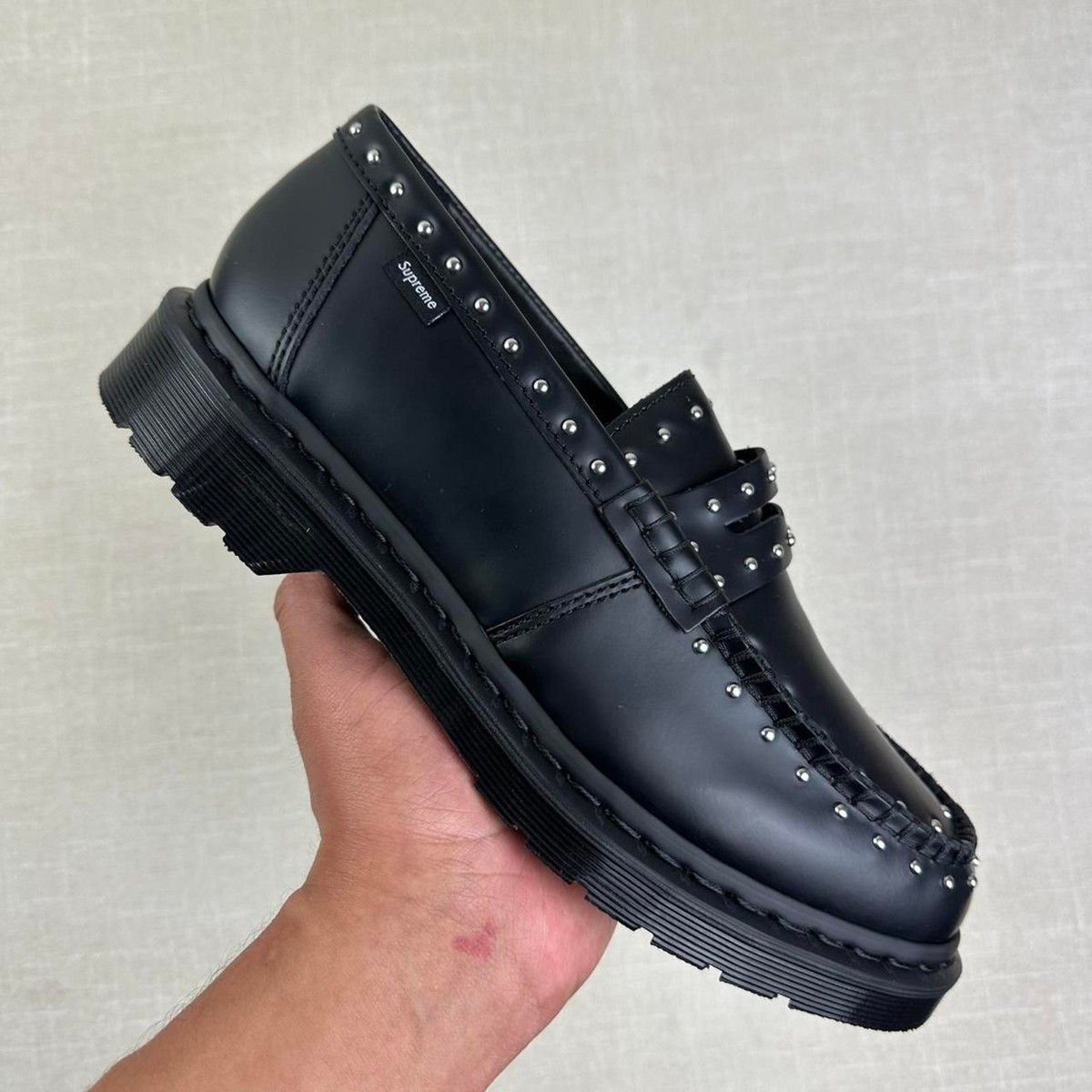 🖤 Supreme x Dr. Martens Studded Penton Loafer 