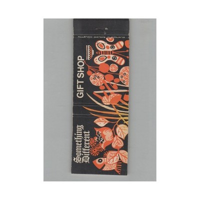 Matchbook Cover Something Different Gift Shop Wellington