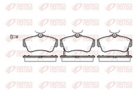 Bremsbelagsatz Scheibenbremse Remsa 0753.02 FüR Chrysler Cruiser Pt Crd