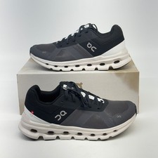 On Cloudrunner Wide Men  s Running Shoes Eclipse/Frost Size 7.5 Wide New