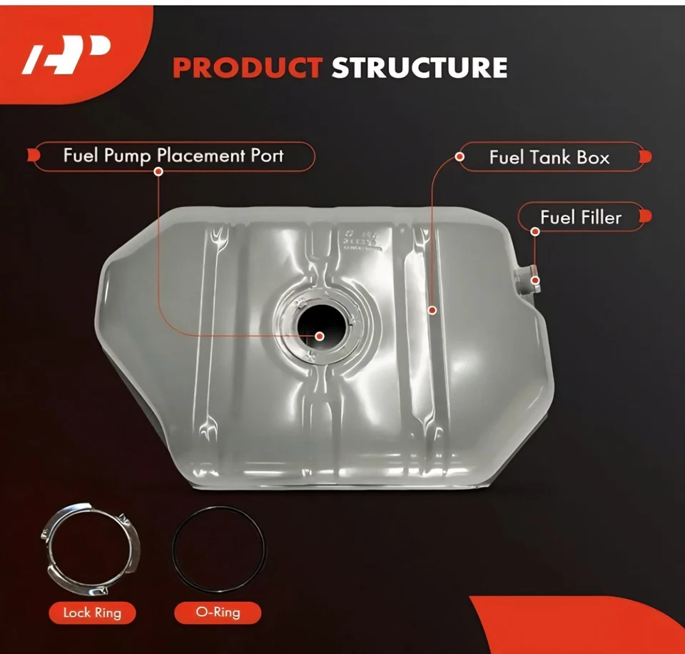 Chevrolet S10 Blazer y GMC S15 Jimmy, 1983 1984 1985, tanque de combustible Foto 2 de 3