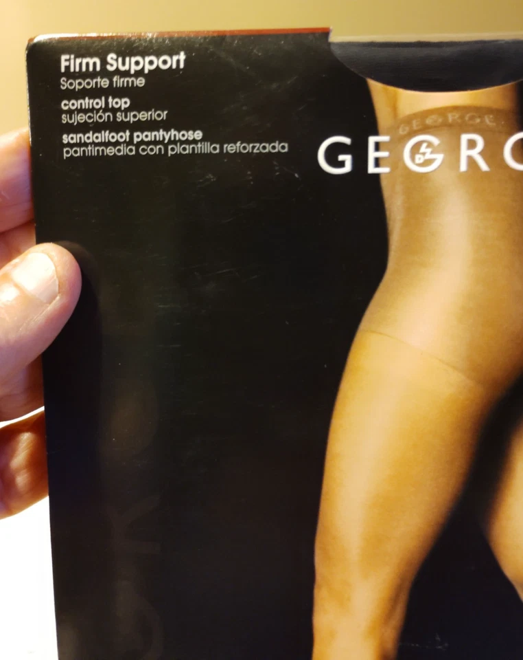 NUEVO Sandalia George Firm Support Control Top Mediana Alta Negra Foto 3 de 4