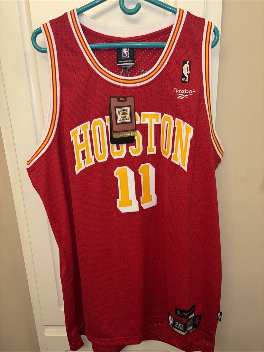 NWT YAO MING 1971-72 HOUSTON ROCKETS JERSEY REEBOK HARDWOOD