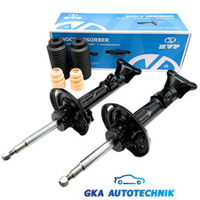 2x GAS STOßDÄMPFER VORNE + PROTECTION-KIT für MERCEDES C-KLASSE W204 S204