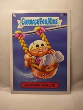 Topps Garbage Pail Kids Trading Card Sticker GPK Swinging Sallie 2024 10a