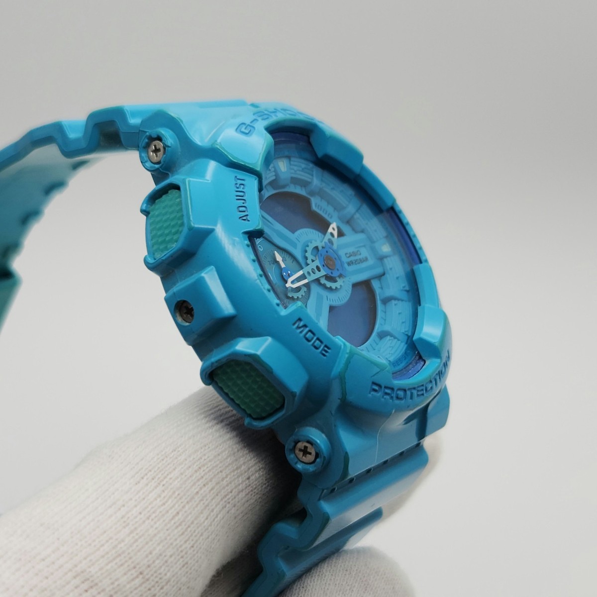 Casio G-Shock GMA-S110CC Men's Blue Ana-Digi Quartz Watch | eBay