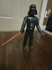 Vintage 1978 12" Inch Darth Vader With Light Saber Hong Kong Star Wars